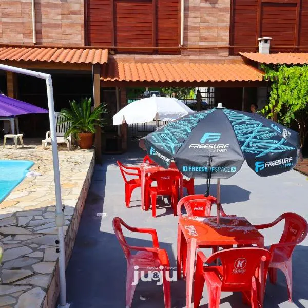 Recanto Pousada JU&JU com piscina COMPARTILHADA