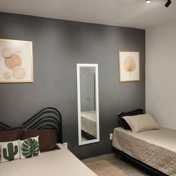 APT térreo - Ar-condicionado, Wi-FI, Garagem - Maurício Nassau, Perto de tudo